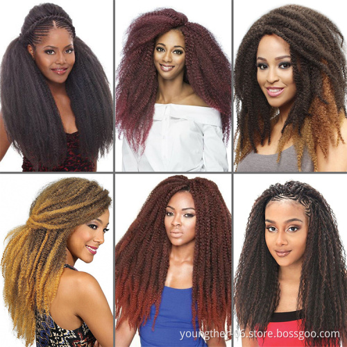 Wholesale Marley Braids Jumbo Braids Ultra Expression Hair Extension Synthetic Crochet Braid Hair